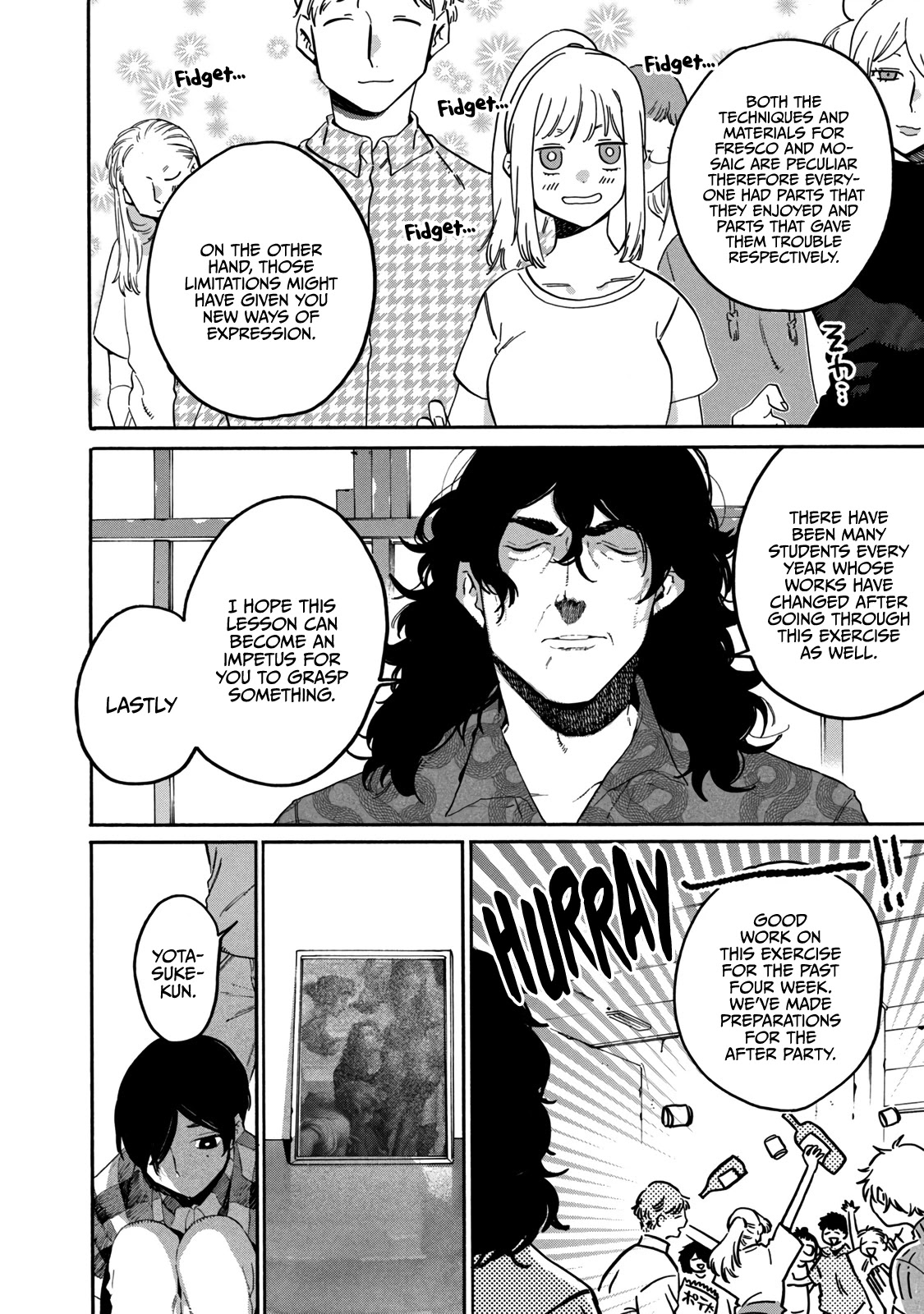 Blue Period. Chapter 36 page 40 - Chapter 36