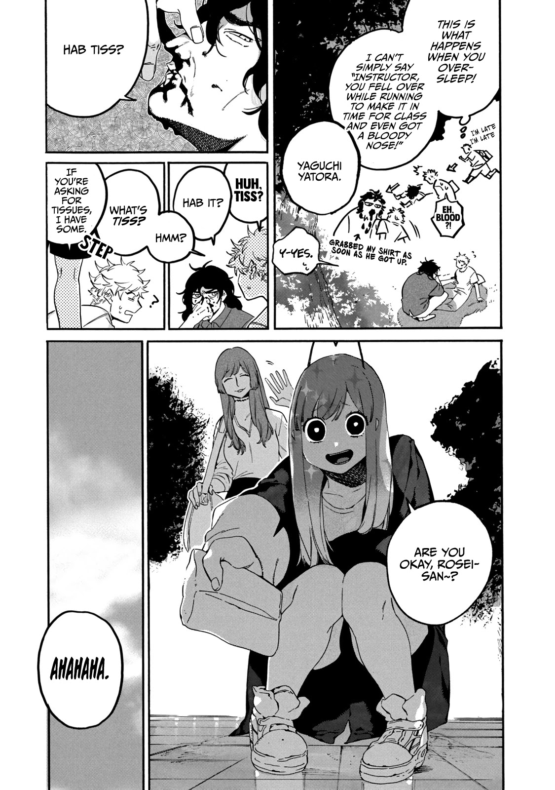 Blue Period. Chapter 36 page 5 - Chapter 36