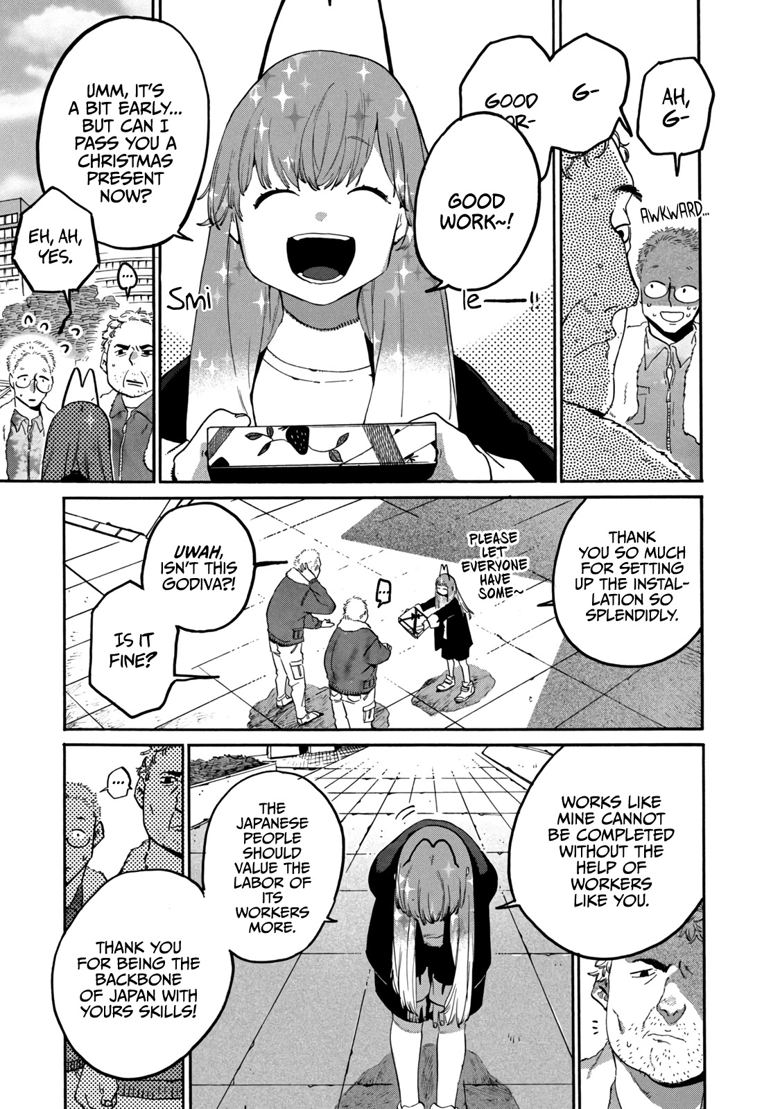 Blue Period. Chapter 37 page 11 - Chapter 37: Armor Wearing Venus