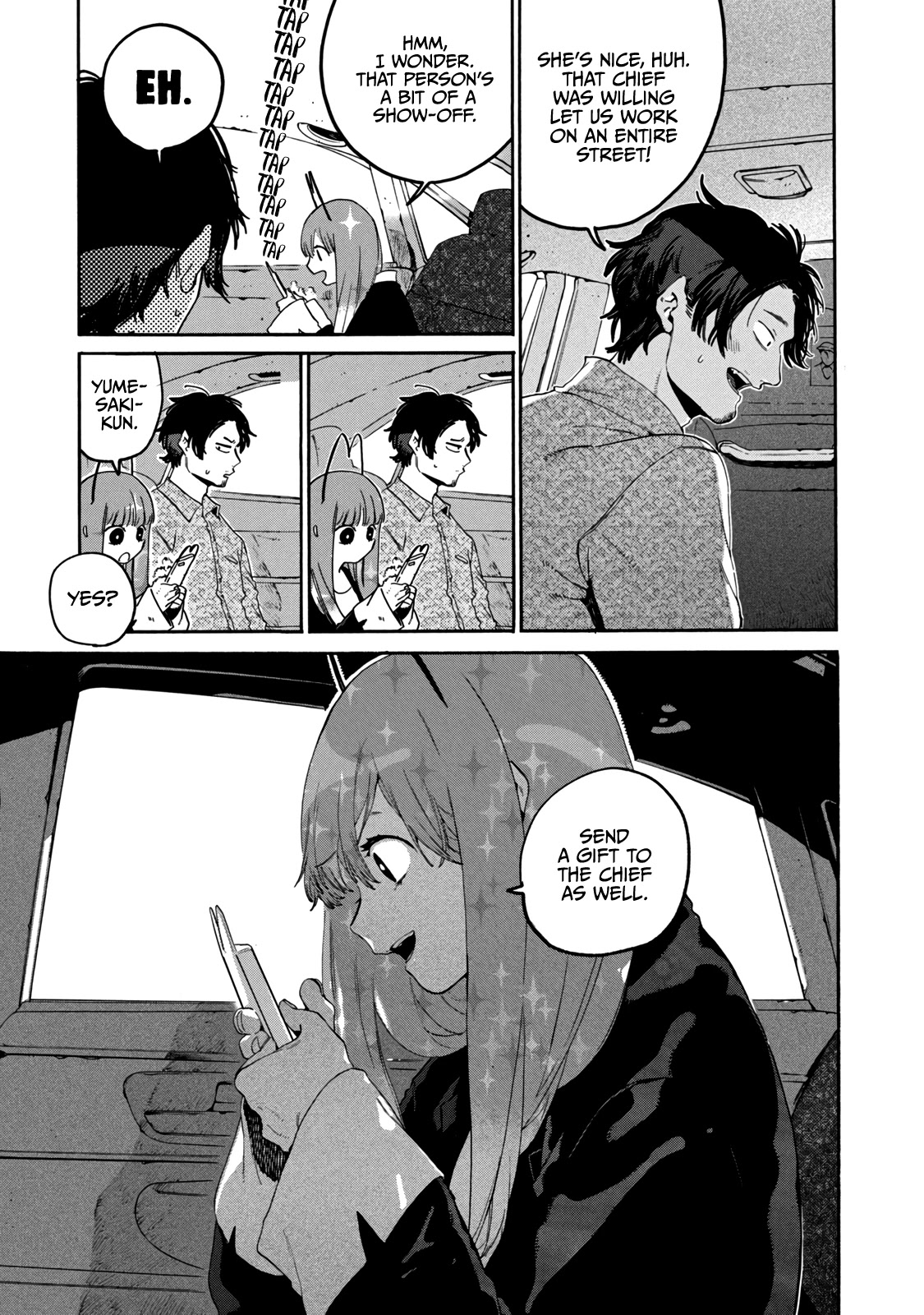 Blue Period. Chapter 37 page 15 - Chapter 37: Armor Wearing Venus