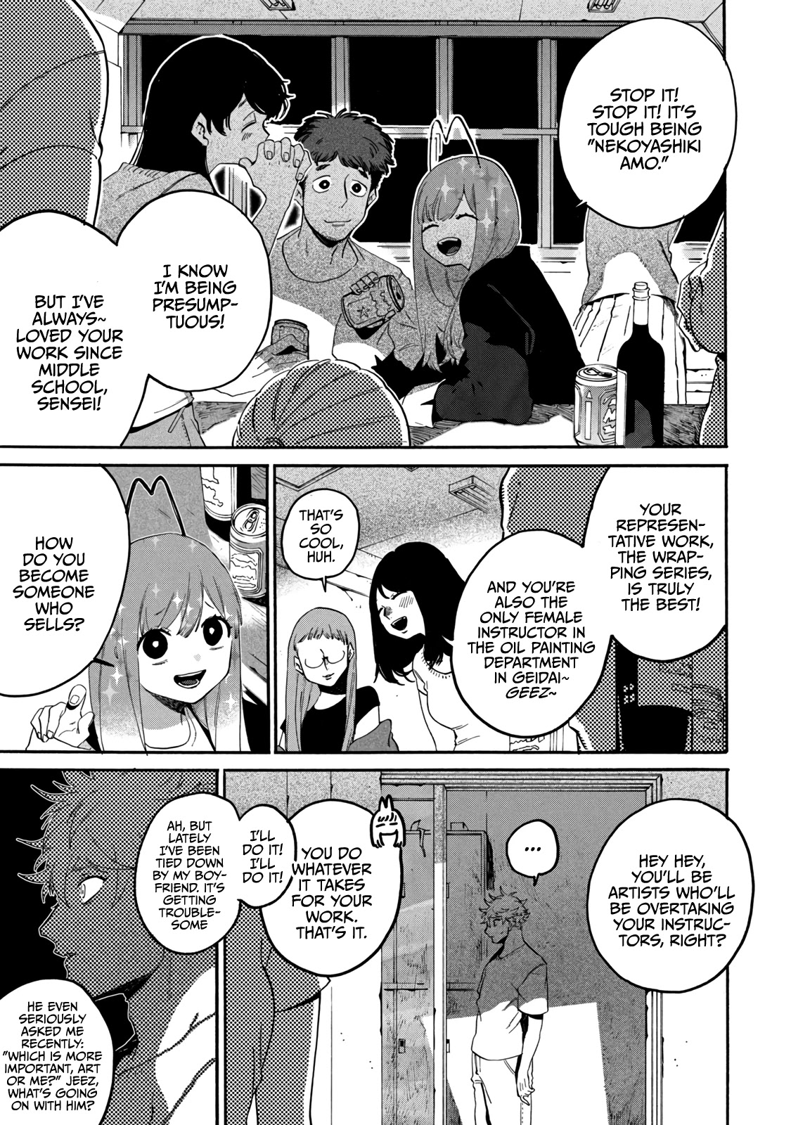 Blue Period. Chapter 37 page 3 - Chapter 37: Armor Wearing Venus
