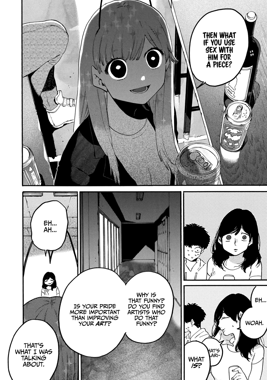 Blue Period. Chapter 37 page 4 - Chapter 37: Armor Wearing Venus