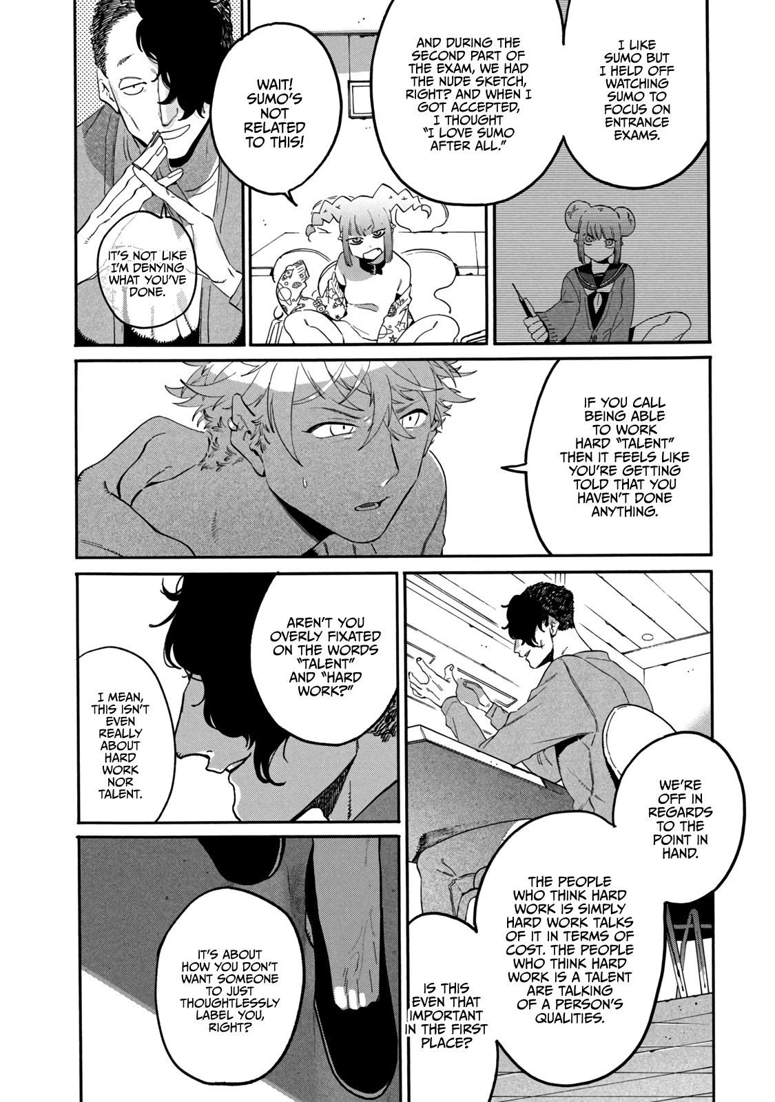 Blue Period. Chapter 38 page 16 - Chapter 38: Talent and Work