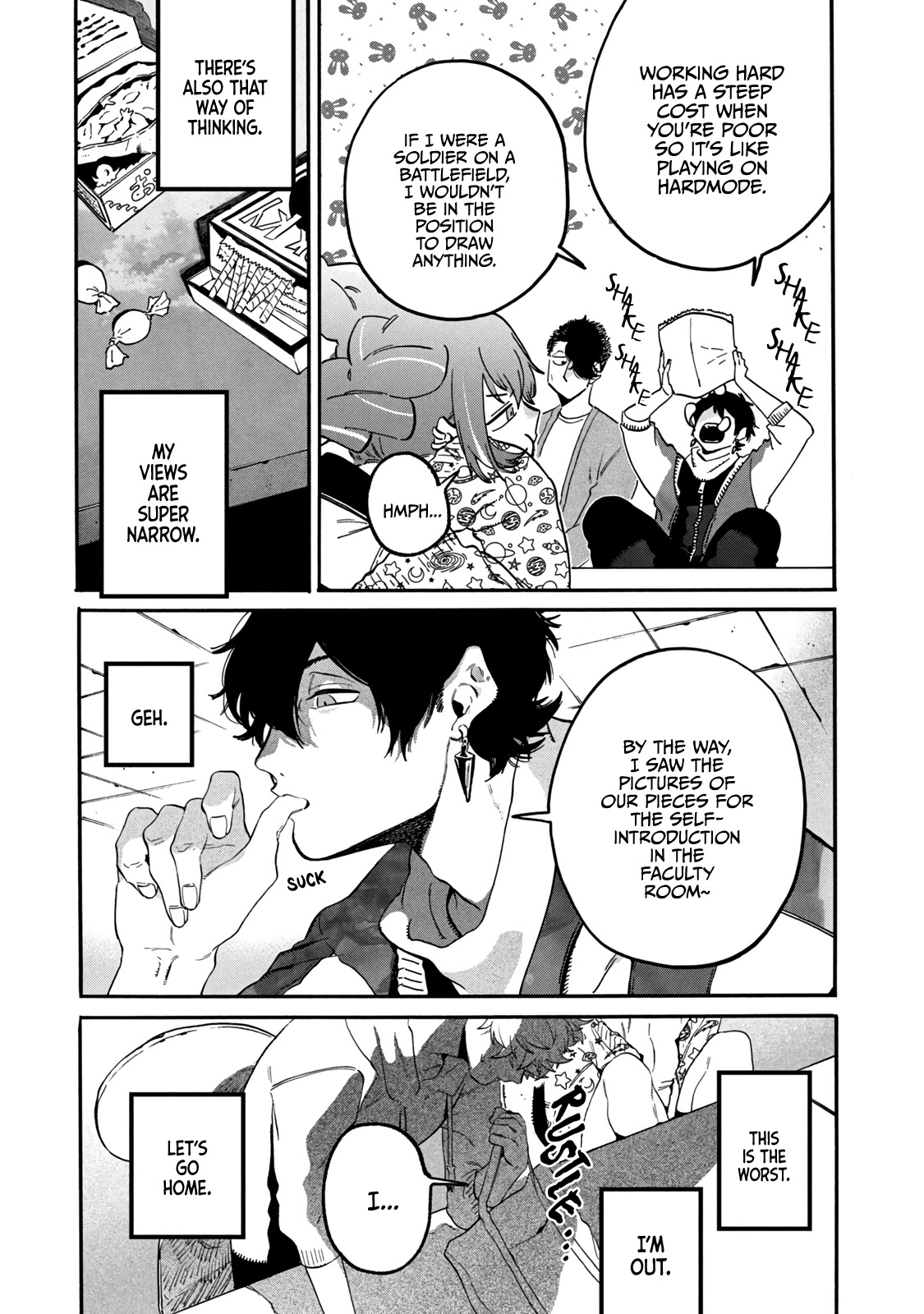 Blue Period. Chapter 38 page 19 - Chapter 38: Talent and Work