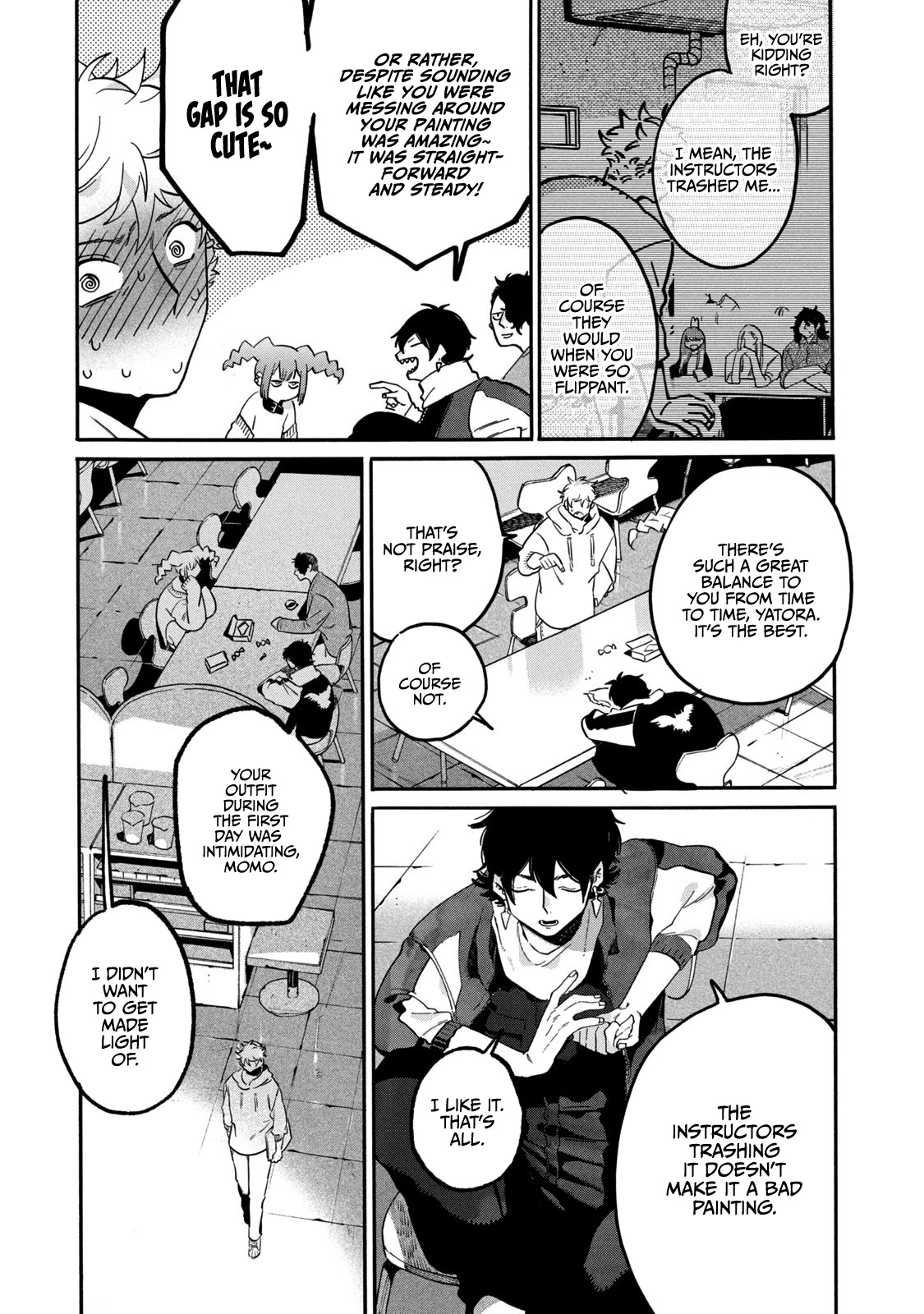 Blue Period. Chapter 38 page 21 - Chapter 38: Talent and Work
