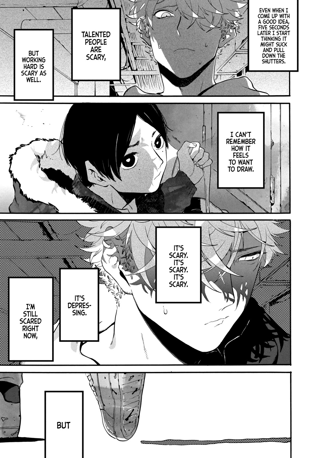 Blue Period. Chapter 38 page 25 - Chapter 38: Talent and Work