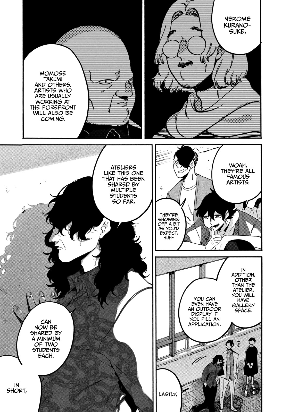 Blue Period. Chapter 38 page 3 - Chapter 38: Talent and Work
