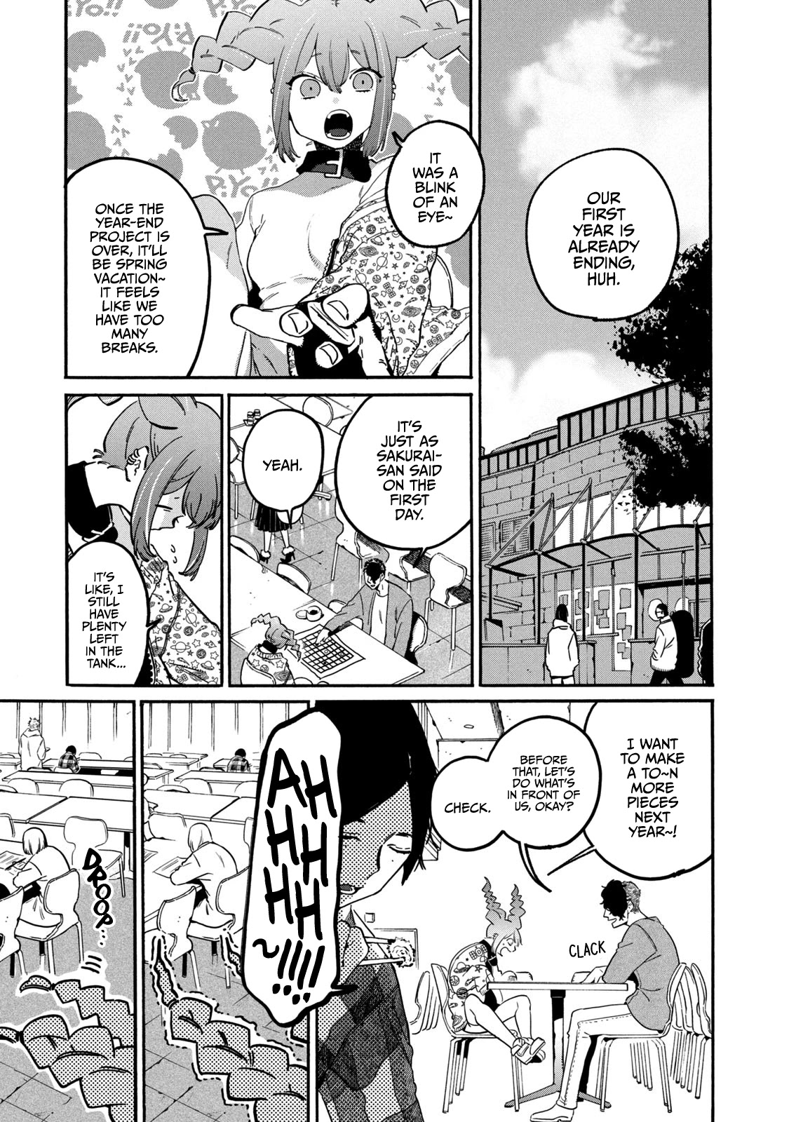 Blue Period. Chapter 38 page 5 - Chapter 38: Talent and Work
