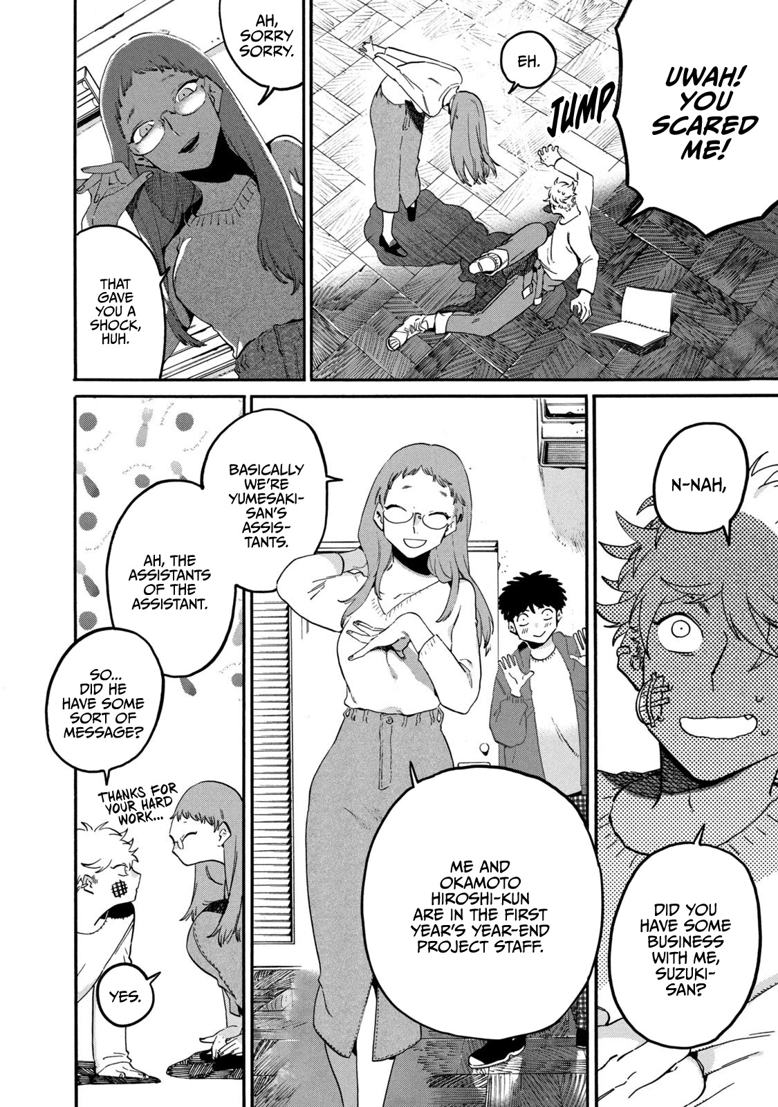Blue Period. Chapter 39 page 22 - Chapter 39: When It Rains It Pours