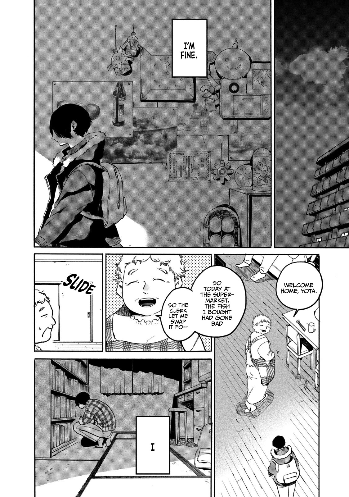 Blue Period. Chapter 39 page 34 - Chapter 39: When It Rains It Pours