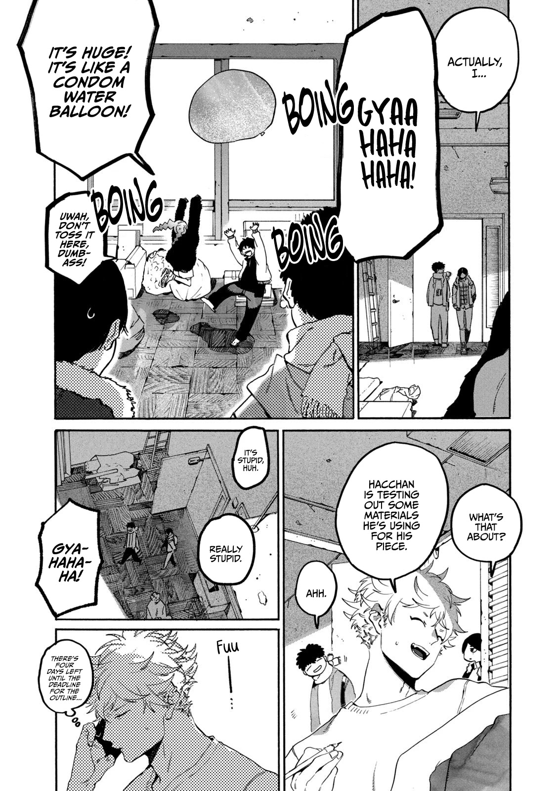 Blue Period. Chapter 39 page 41 - Chapter 39: When It Rains It Pours
