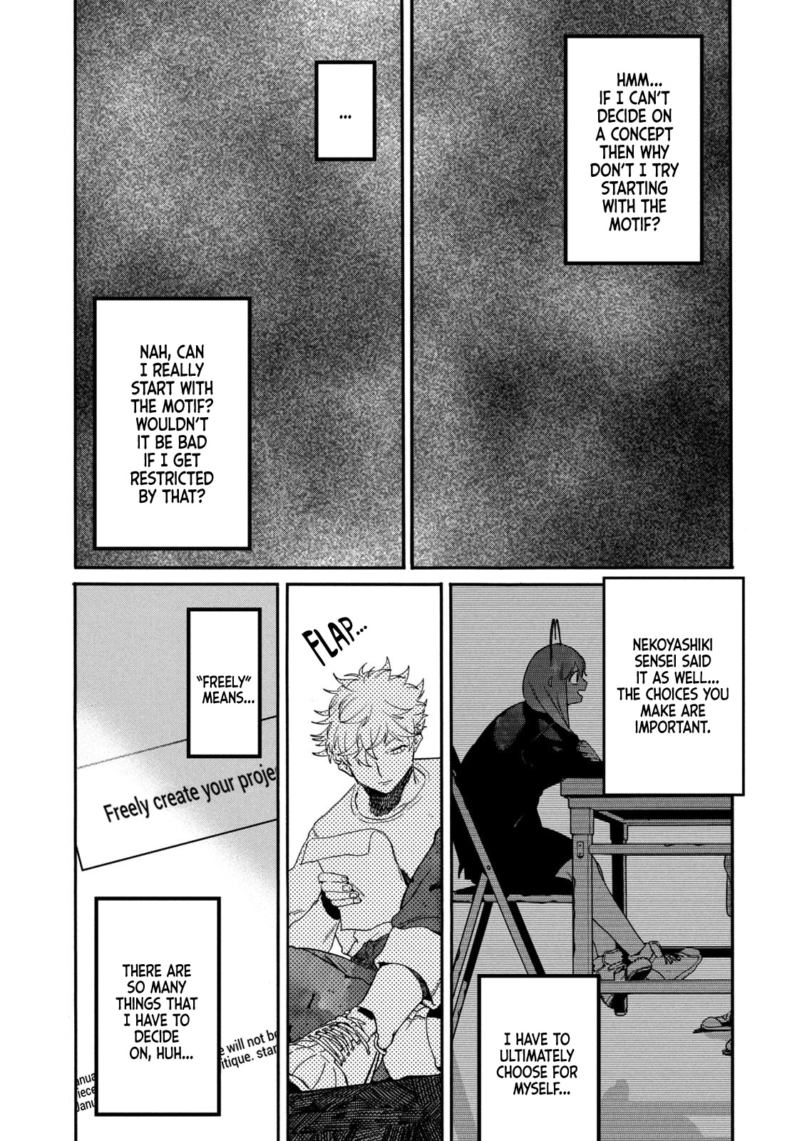 Blue Period. Chapter 39 page 43 - Chapter 39: When It Rains It Pours