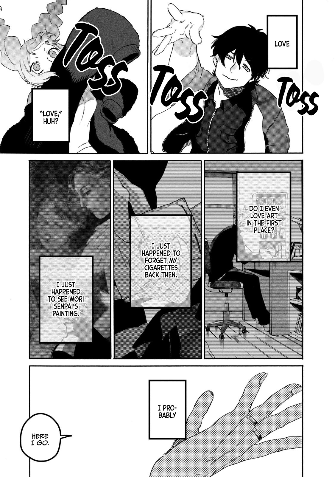 Blue Period. Chapter 39 page 46 - Chapter 39: When It Rains It Pours