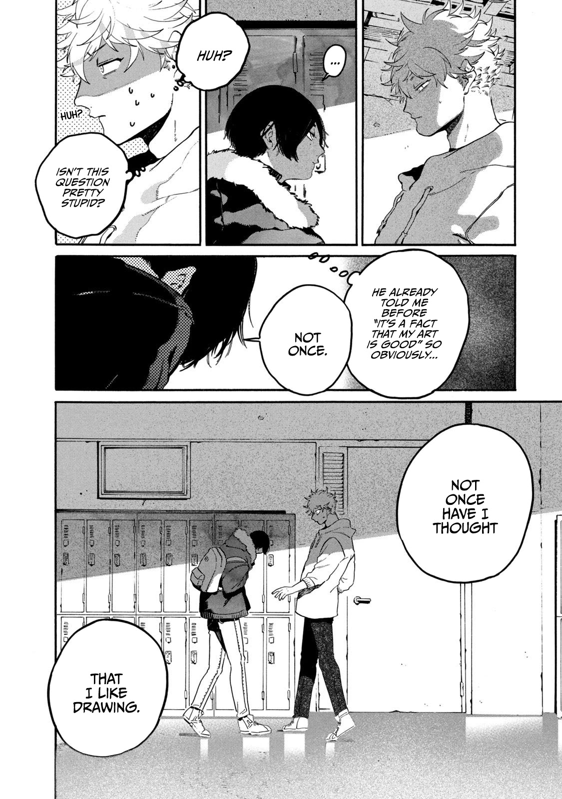 Blue Period. Chapter 39 page 6 - Chapter 39: When It Rains It Pours