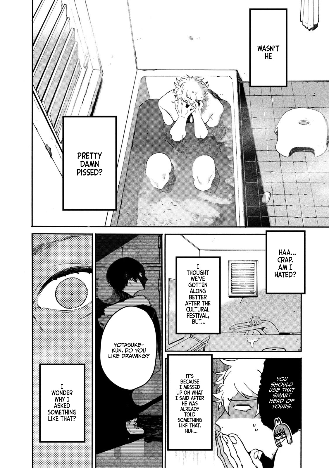 Blue Period. Chapter 39 page 8 - Chapter 39: When It Rains It Pours