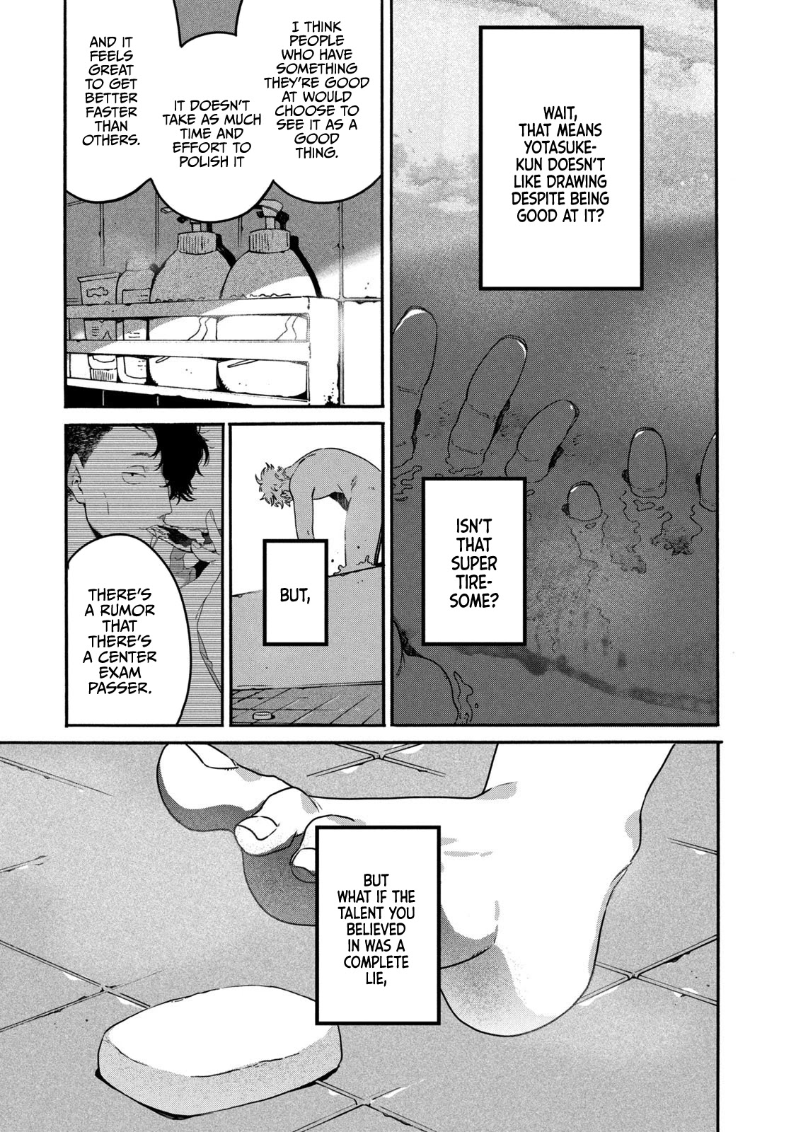 Blue Period. Chapter 39 page 9 - Chapter 39: When It Rains It Pours