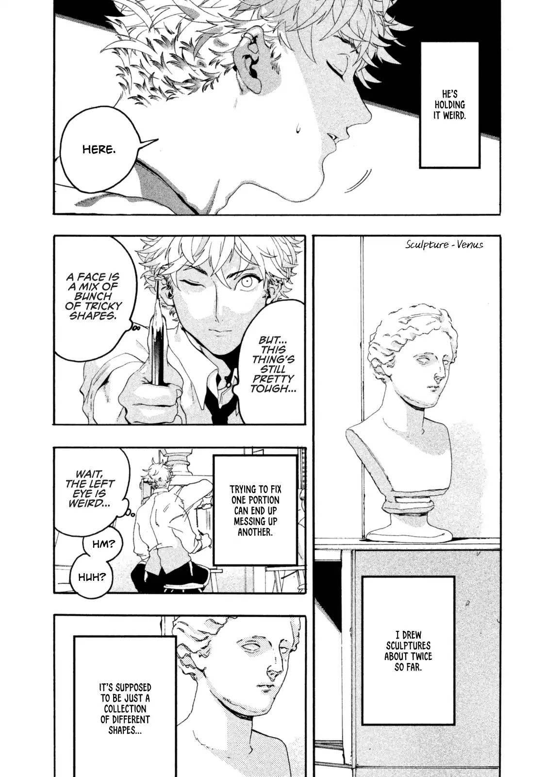 Blue Period. Chapter 4 page 22 - Chapter 4: Godly