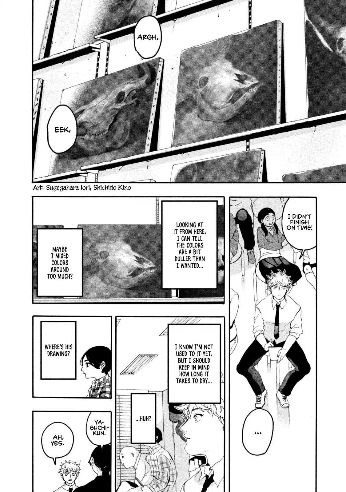 Blue Period. Chapter 4 page 43 - Chapter 4: Godly