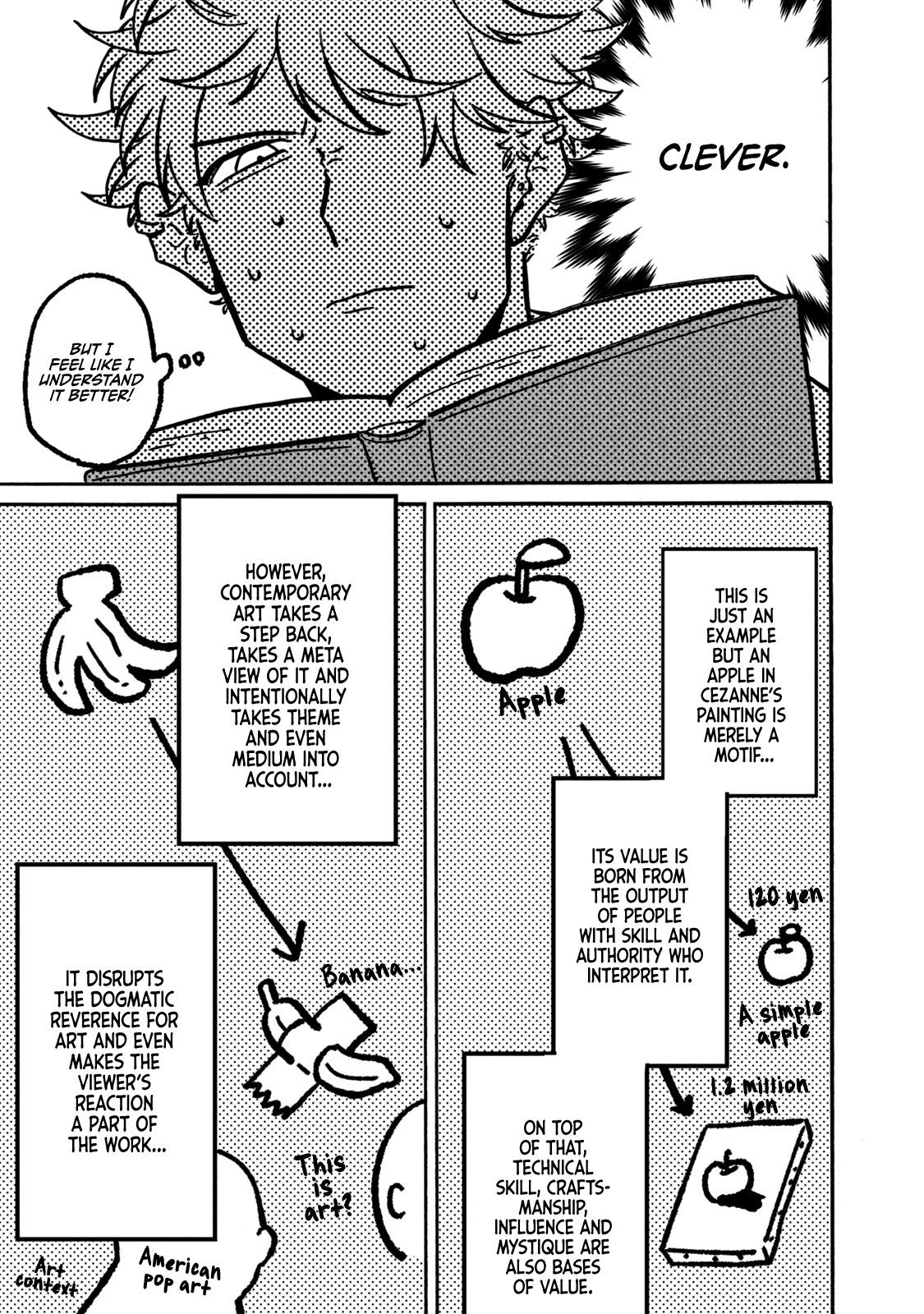 Blue Period. Chapter 40 page 19 - Chapter 40: I’m Too Outstanding at Stepping on My Friend’s Land Mines