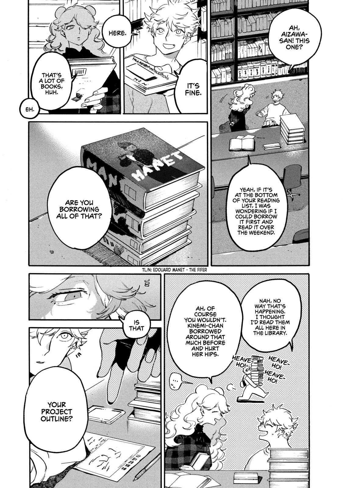Blue Period. Chapter 40 page 23 - Chapter 40: I’m Too Outstanding at Stepping on My Friend’s Land Mines