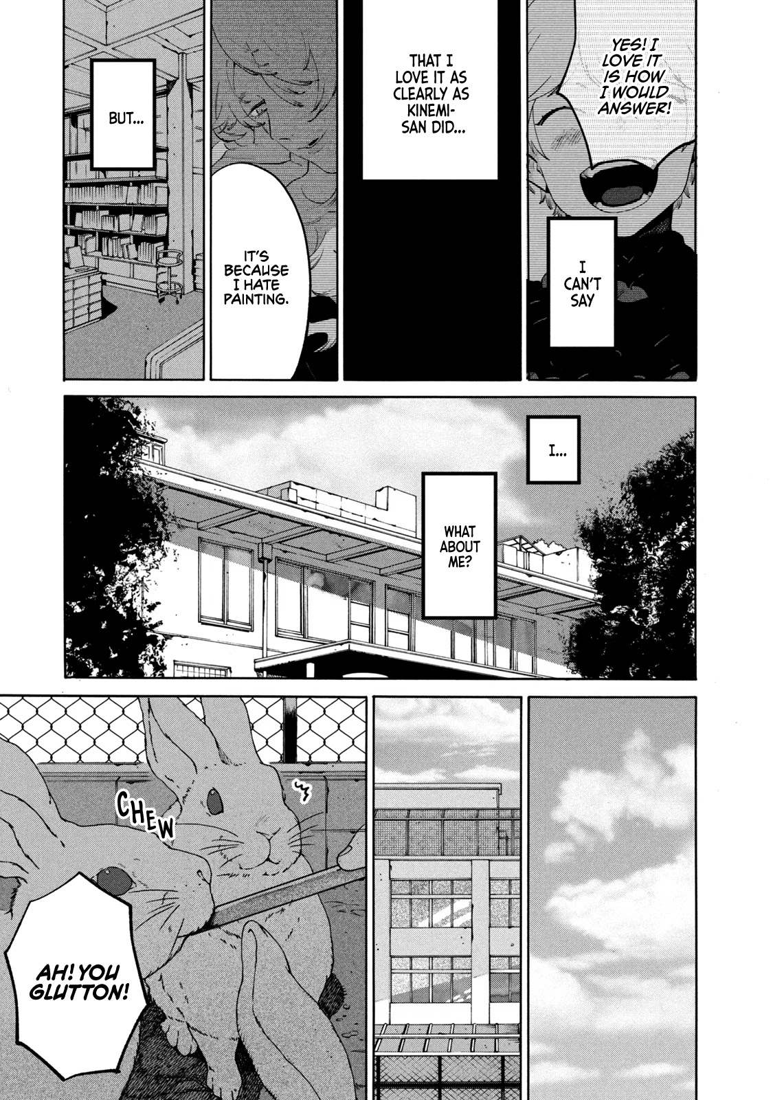 Blue Period. Chapter 40 page 27 - Chapter 40: I’m Too Outstanding at Stepping on My Friend’s Land Mines