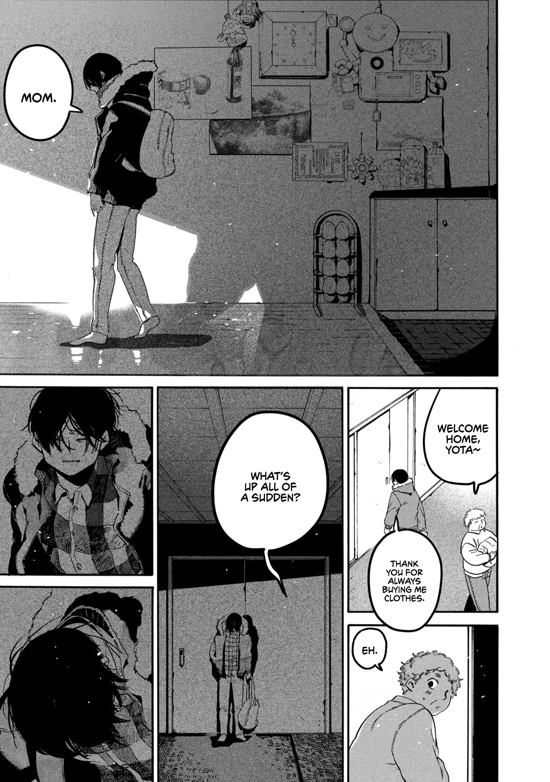 Blue Period. Chapter 40 page 35 - Chapter 40: I’m Too Outstanding at Stepping on My Friend’s Land Mines