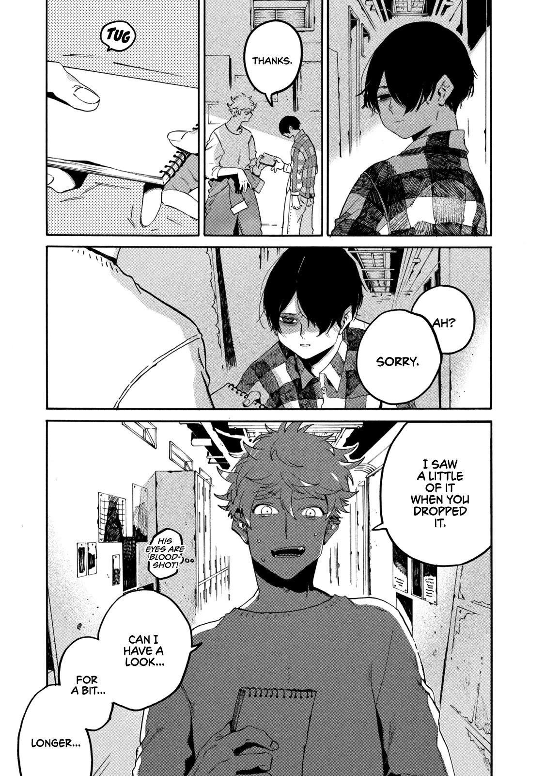 Blue Period. Chapter 40 page 42 - Chapter 40: I’m Too Outstanding at Stepping on My Friend’s Land Mines