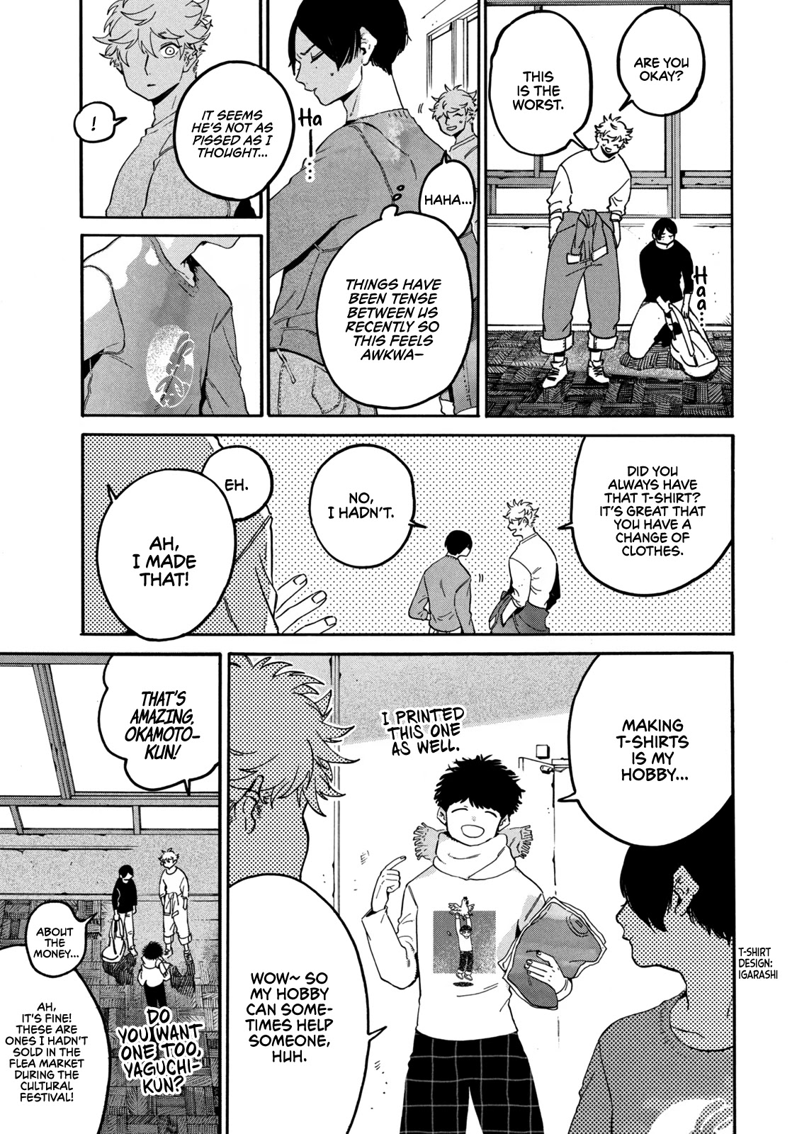Blue Period. Chapter 40 page 5 - Chapter 40: I’m Too Outstanding at Stepping on My Friend’s Land Mines