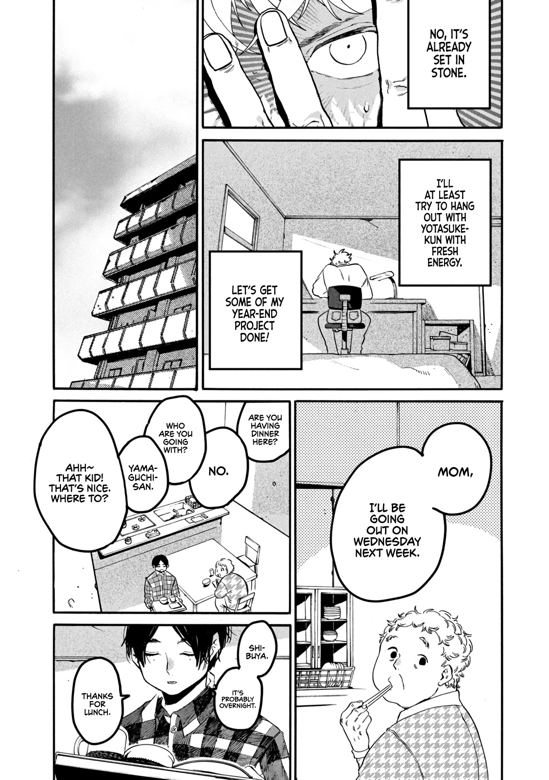 Blue Period. Chapter 41 page 10 - Chapter 41: I Noticed That the Skill of My Friend, Who Steps on My Land Mines, Is Too Outstanding