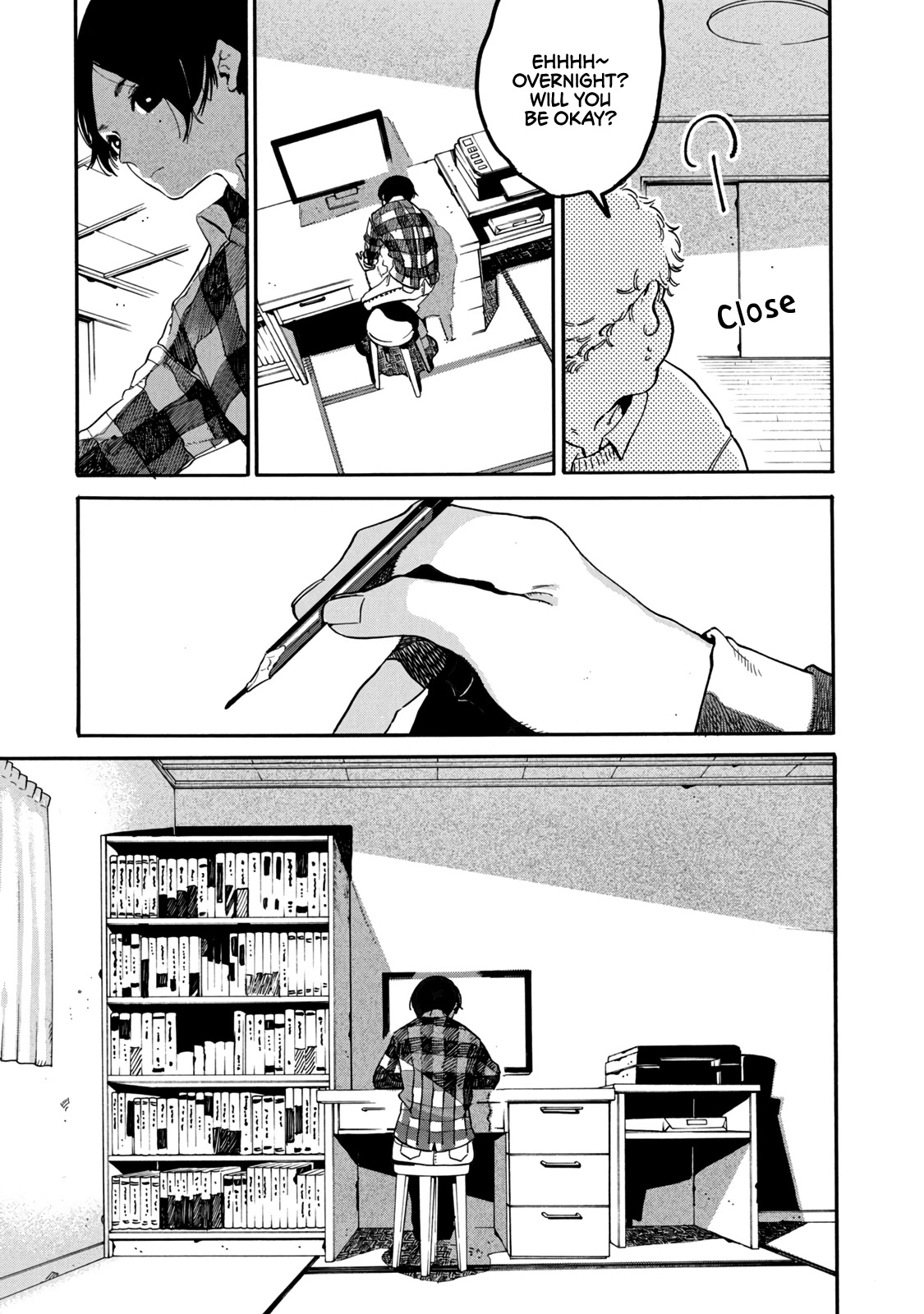 Blue Period. Chapter 41 page 11 - Chapter 41: I Noticed That the Skill of My Friend, Who Steps on My Land Mines, Is Too Outstanding
