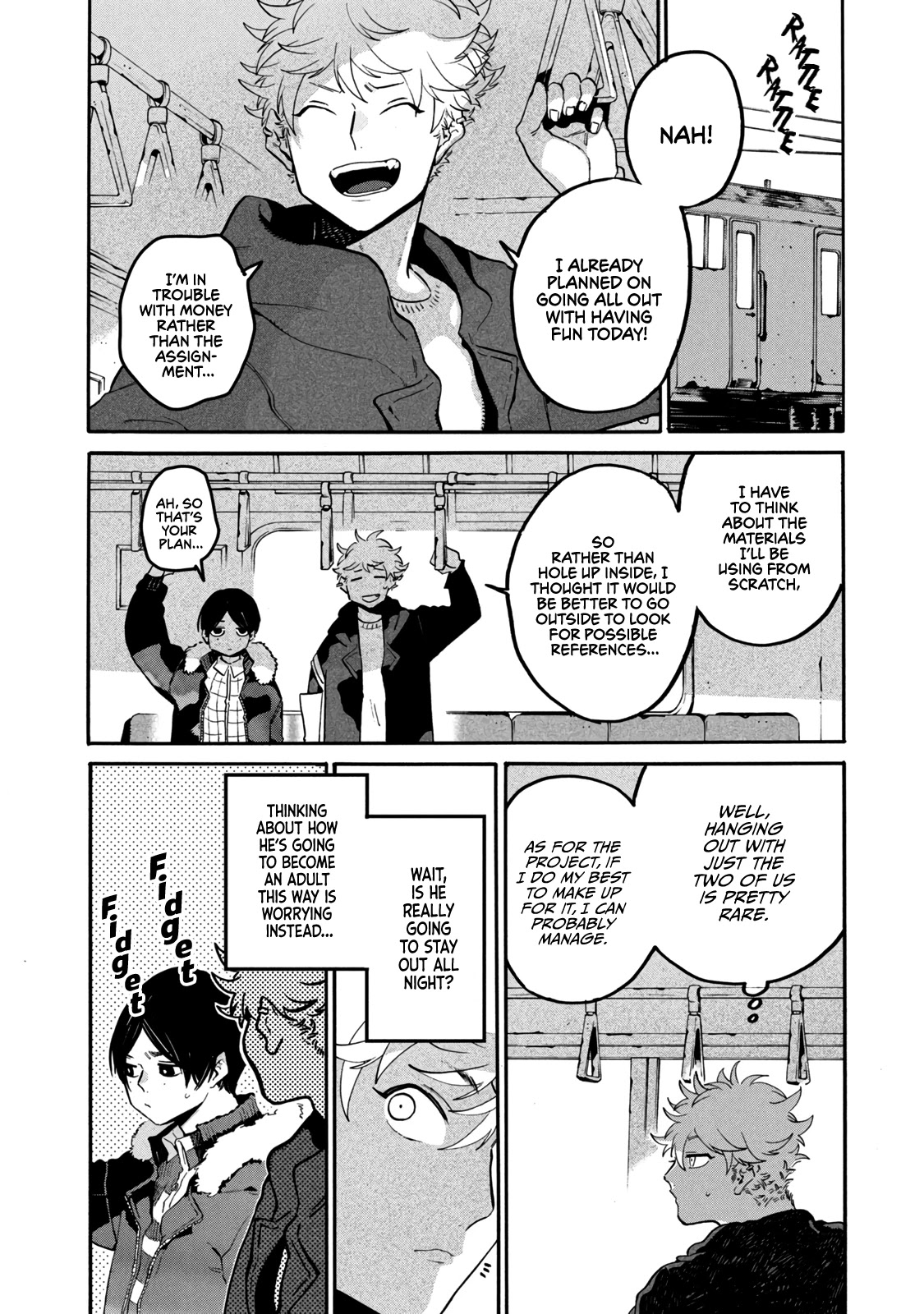 Blue Period. Chapter 41 page 20 - Chapter 41: I Noticed That the Skill of My Friend, Who Steps on My Land Mines, Is Too Outstanding