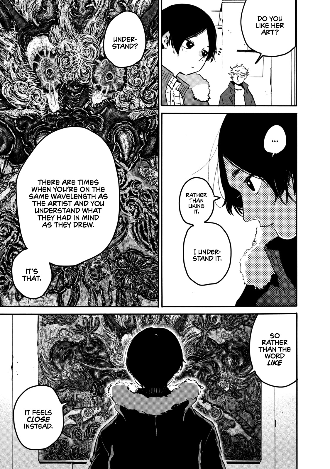 Blue Period. Chapter 41 page 27 - Chapter 41: I Noticed That the Skill of My Friend, Who Steps on My Land Mines, Is Too Outstanding