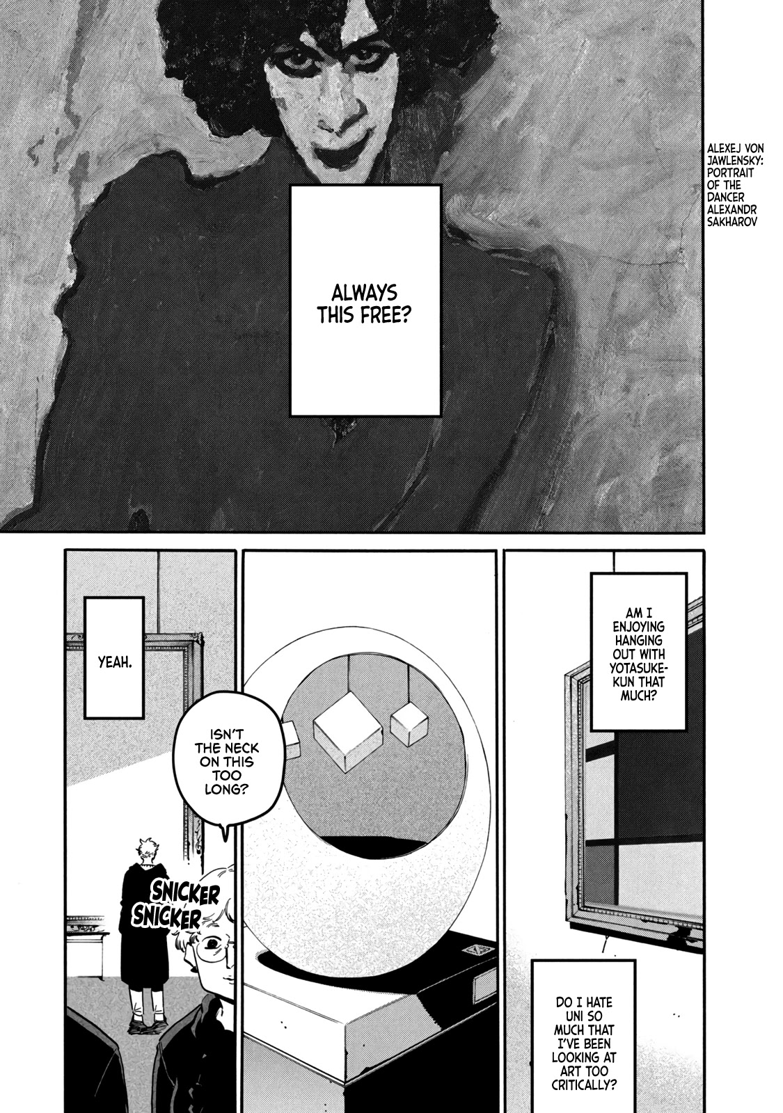 Blue Period. Chapter 41 page 31 - Chapter 41: I Noticed That the Skill of My Friend, Who Steps on My Land Mines, Is Too Outstanding