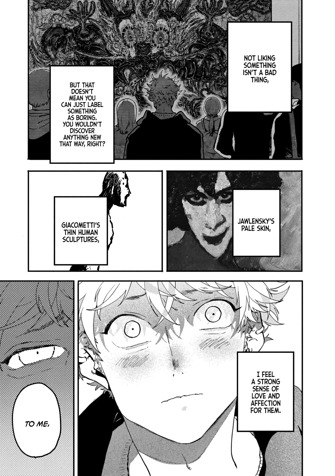 Blue Period. Chapter 41 page 33 - Chapter 41: I Noticed That the Skill of My Friend, Who Steps on My Land Mines, Is Too Outstanding
