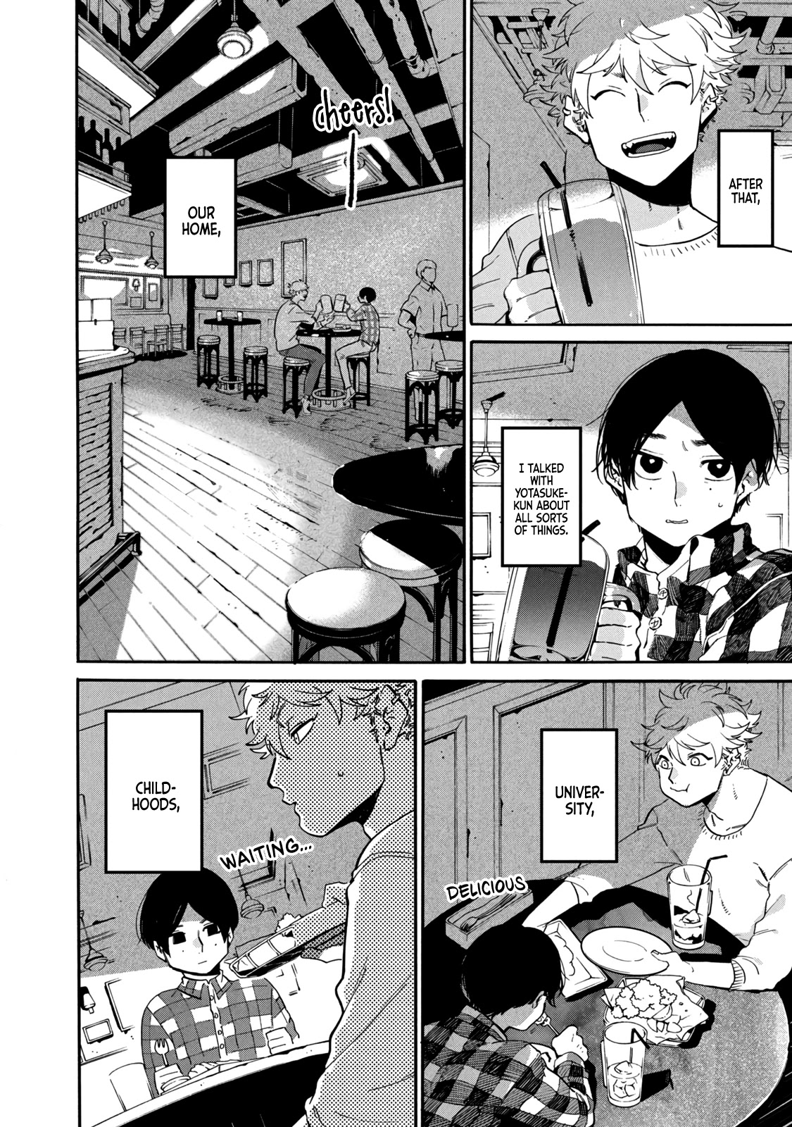 Blue Period. Chapter 41 page 38 - Chapter 41: I Noticed That the Skill of My Friend, Who Steps on My Land Mines, Is Too Outstanding