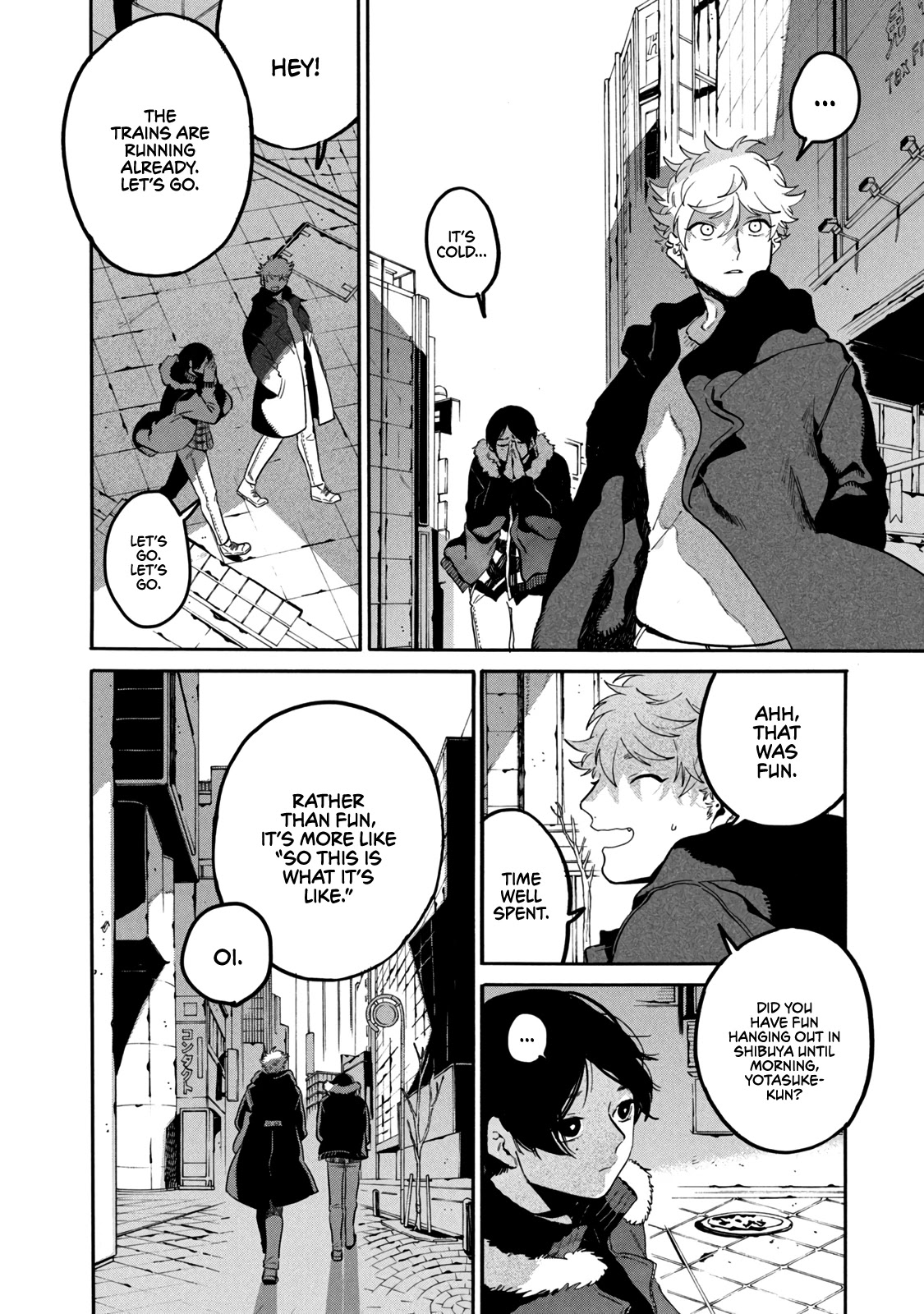 Blue Period. Chapter 41 page 40 - Chapter 41: I Noticed That the Skill of My Friend, Who Steps on My Land Mines, Is Too Outstanding
