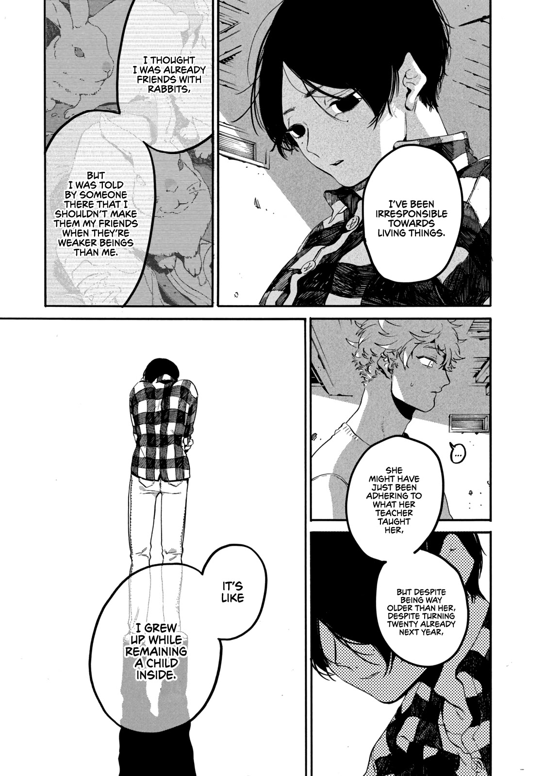 Blue Period. Chapter 41 page 5 - Chapter 41: I Noticed That the Skill of My Friend, Who Steps on My Land Mines, Is Too Outstanding