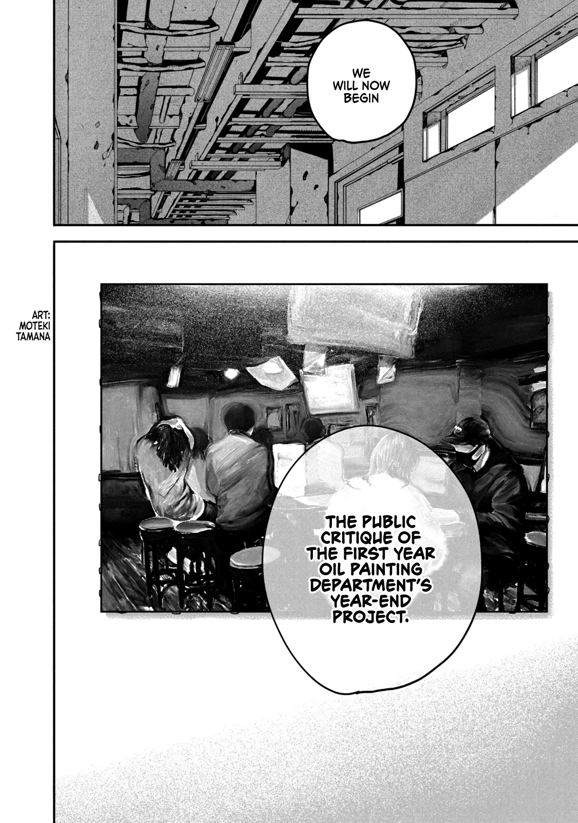 Blue Period. Chapter 41 page 57 - Chapter 41: I Noticed That the Skill of My Friend, Who Steps on My Land Mines, Is Too Outstanding