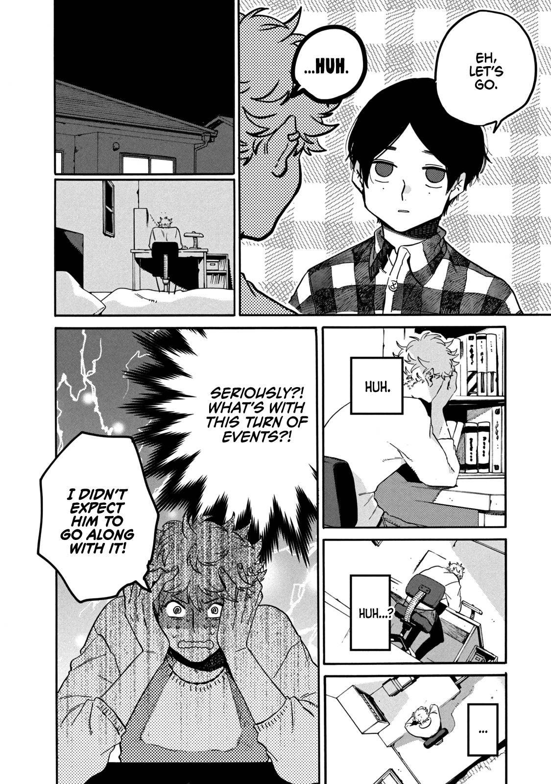 Blue Period. Chapter 41 page 8 - Chapter 41: I Noticed That the Skill of My Friend, Who Steps on My Land Mines, Is Too Outstanding