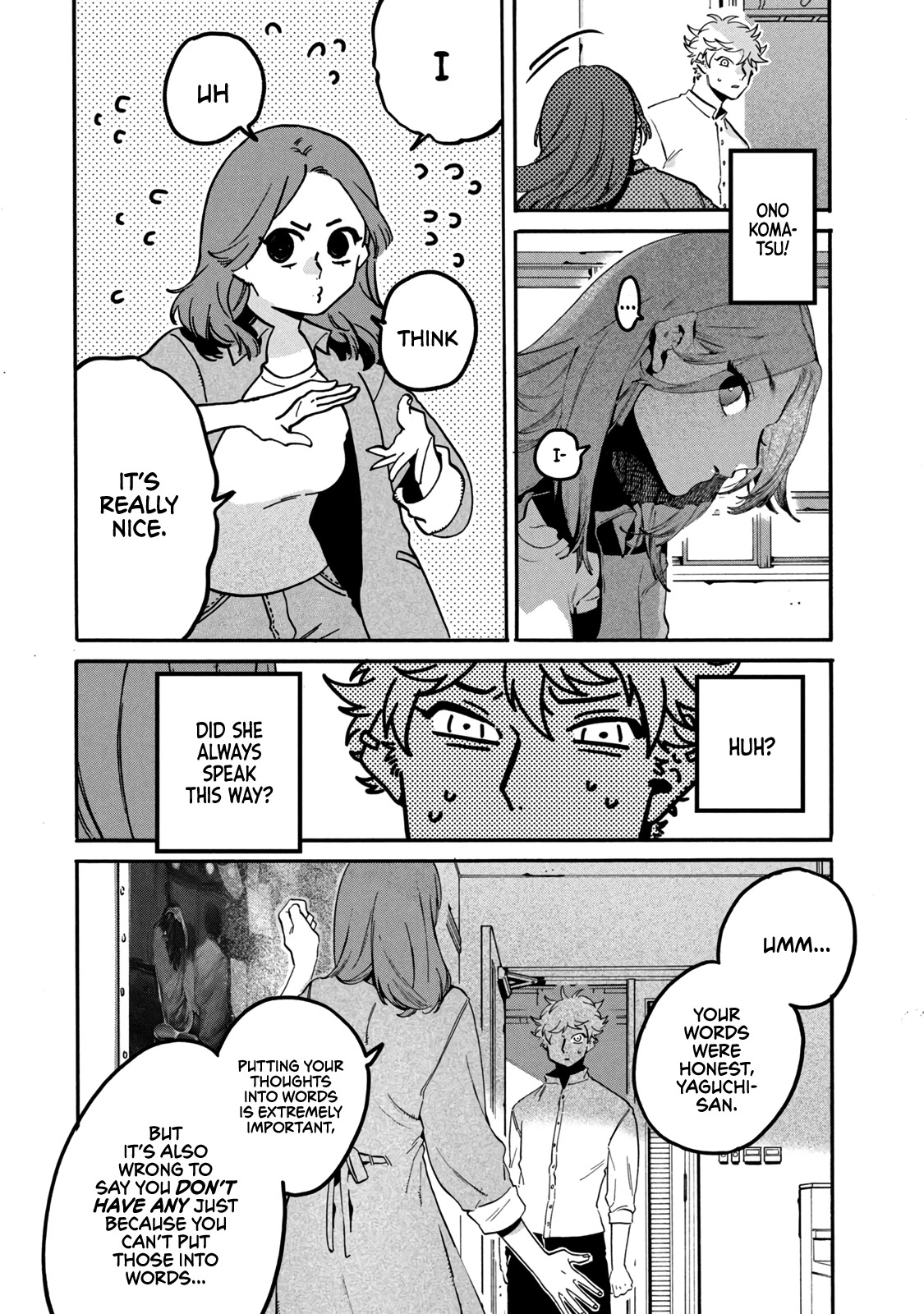 Blue Period. Chapter 42 page 17 - Chapter 42: Paintings Can’t Lie