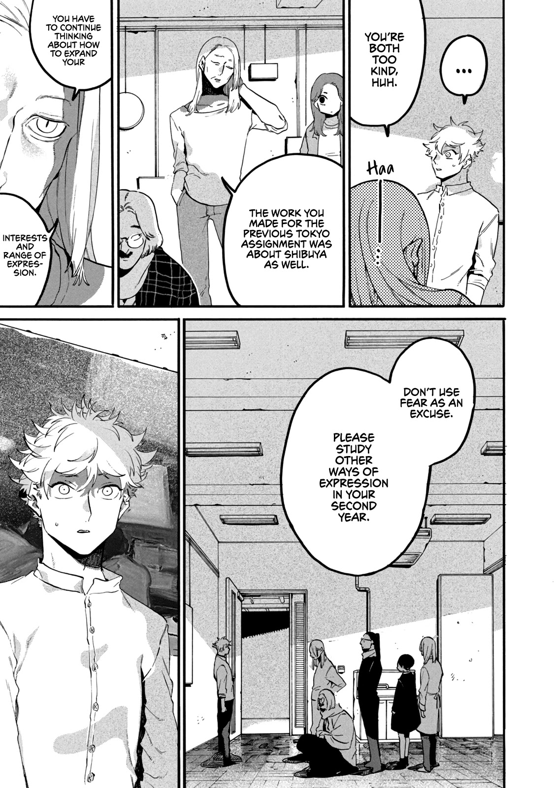 Blue Period. Chapter 42 page 19 - Chapter 42: Paintings Can’t Lie
