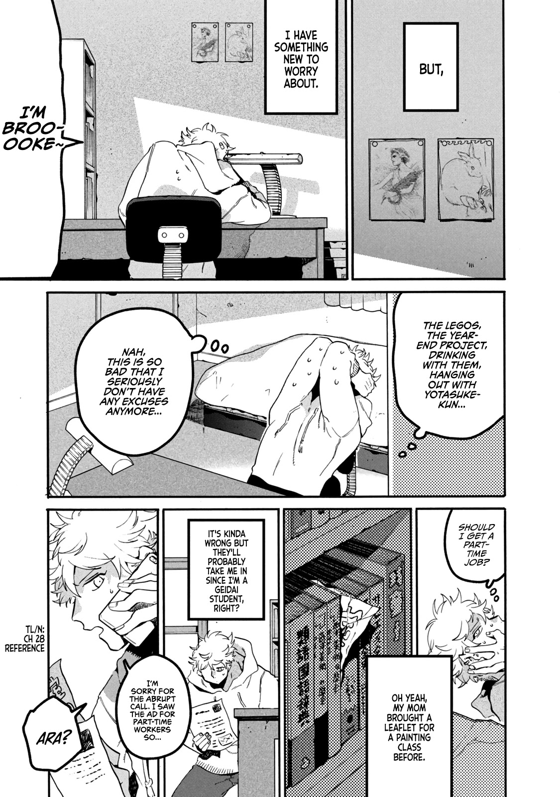 Blue Period. Chapter 42 page 37 - Chapter 42: Paintings Can’t Lie