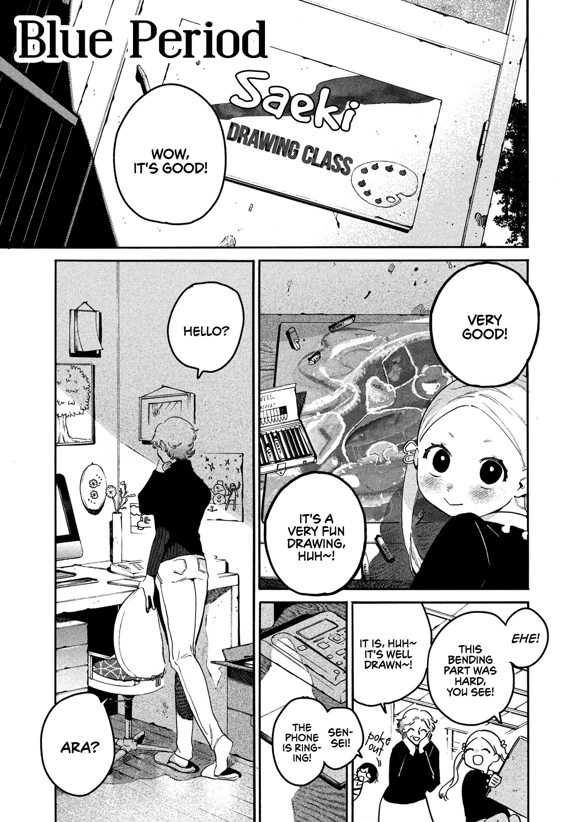 Blue Period. Chapter 43 page 1 - Chapter 43: Why? Why? Why?