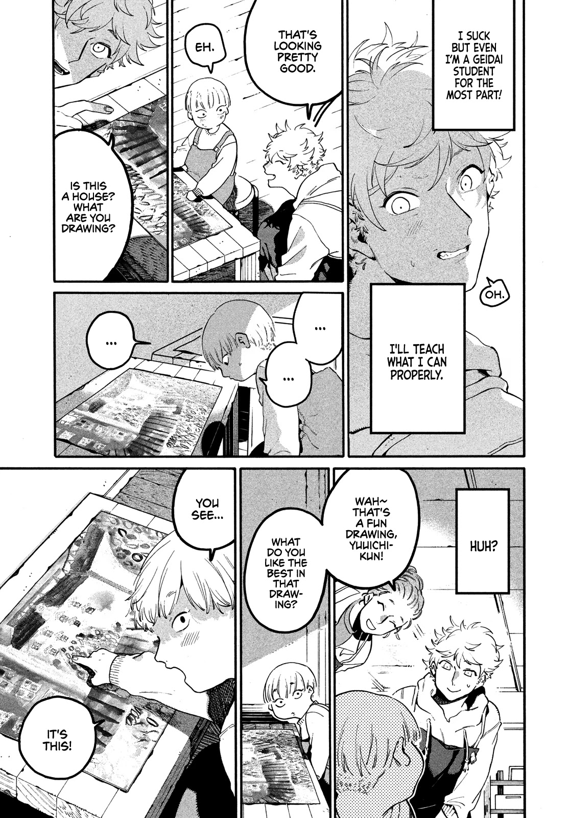 Blue Period. Chapter 43 page 12 - Chapter 43: Why? Why? Why?