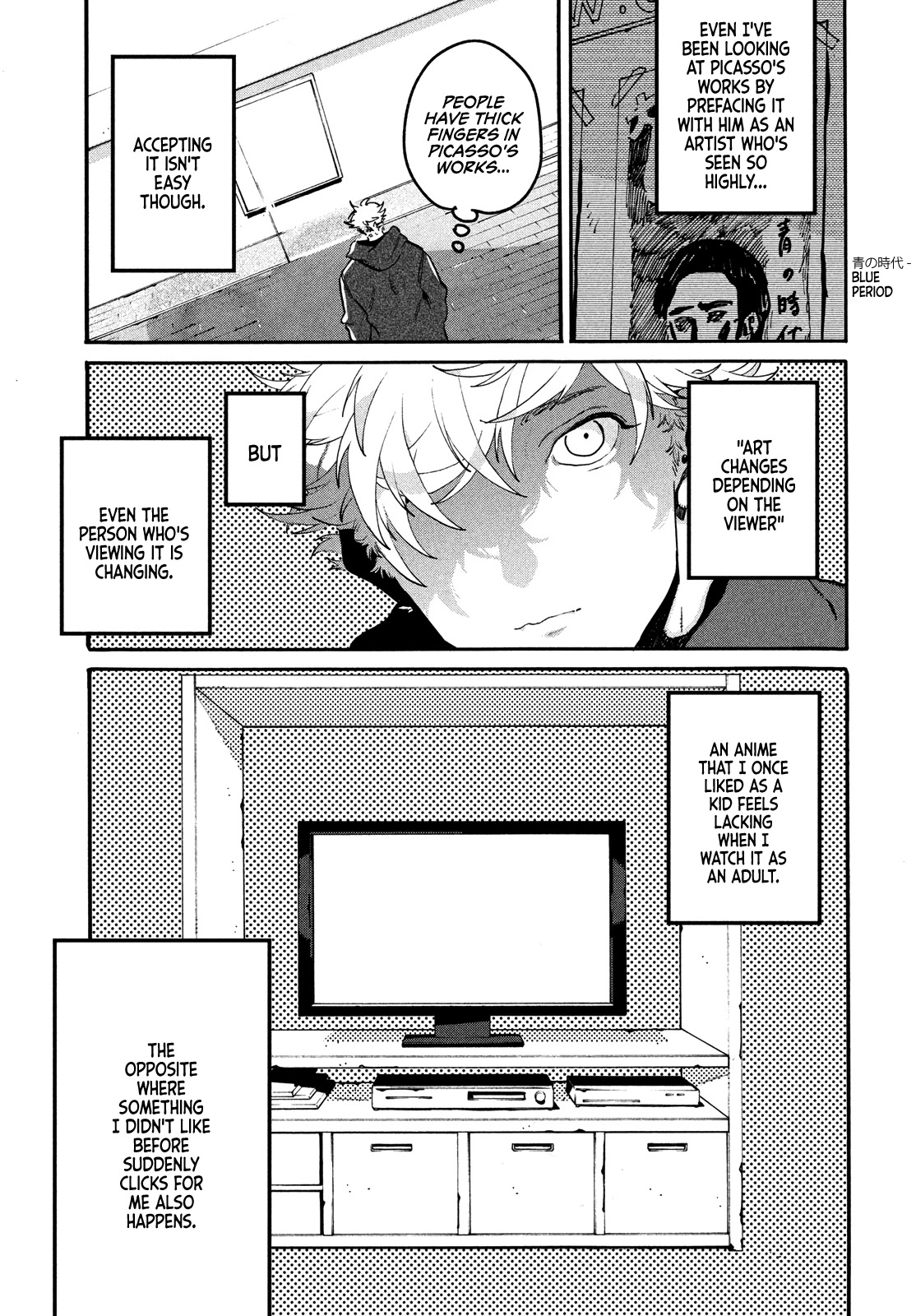 Blue Period. Chapter 43 page 28 - Chapter 43: Why? Why? Why?
