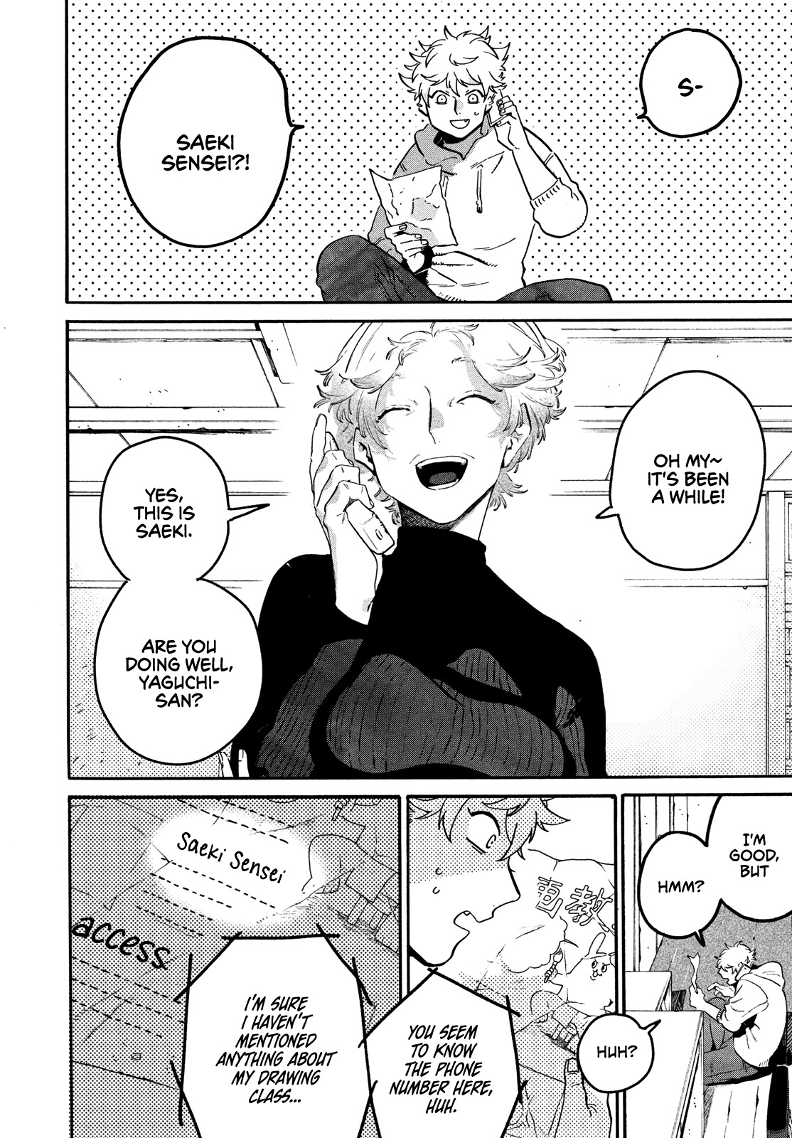 Blue Period. Chapter 43 page 3 - Chapter 43: Why? Why? Why?