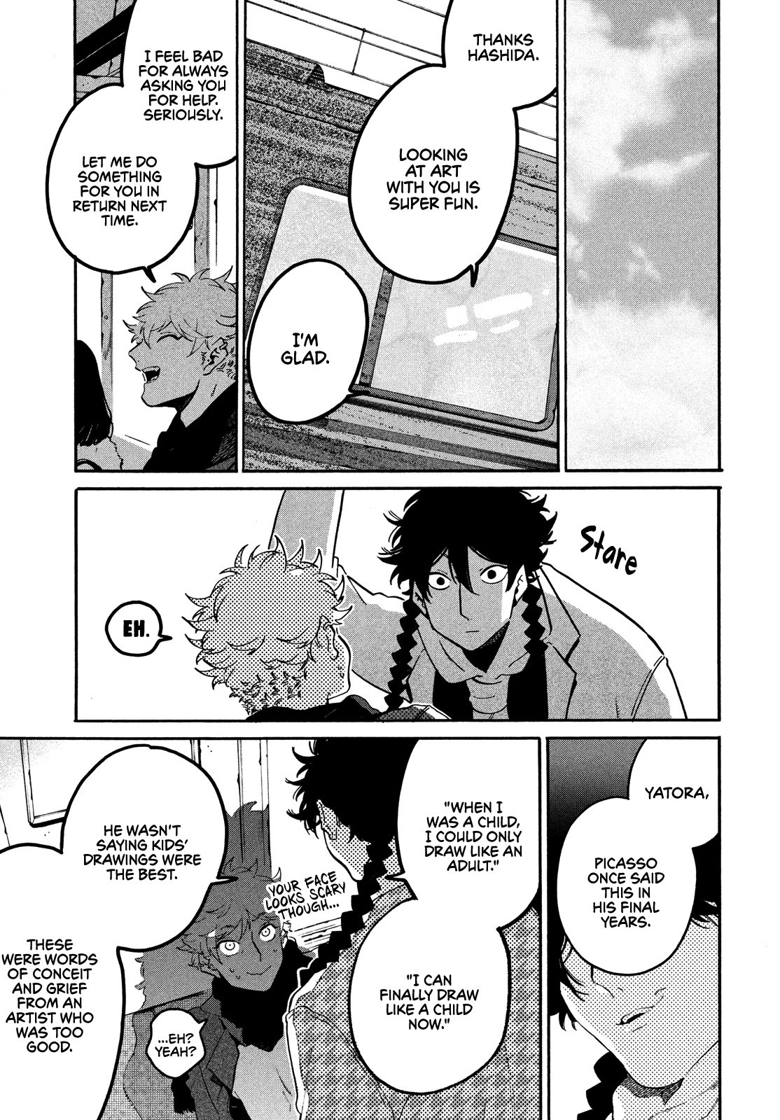 Blue Period. Chapter 43 page 30 - Chapter 43: Why? Why? Why?