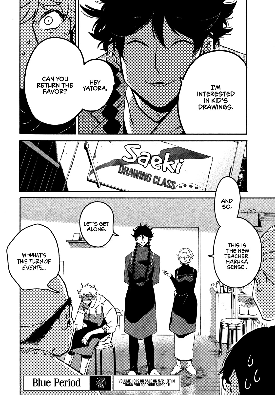 Blue Period. Chapter 43 page 31 - Chapter 43: Why? Why? Why?
