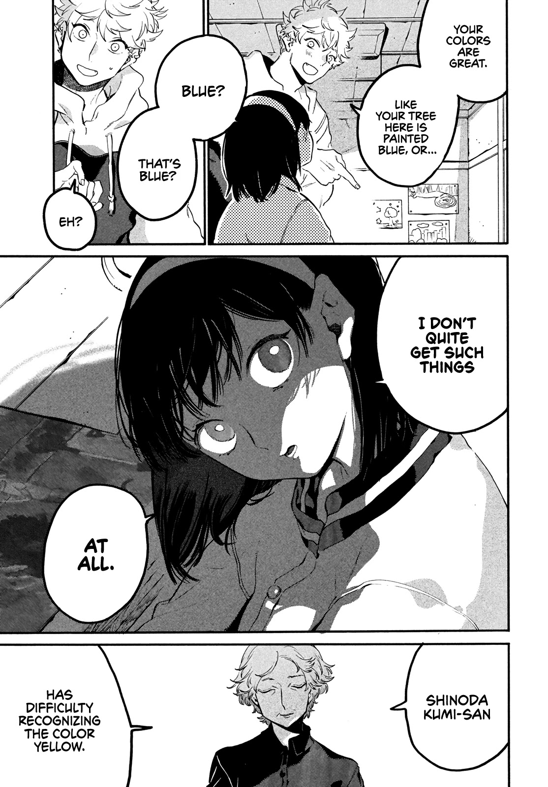 Blue Period. Chapter 44 page 15 - Chapter 44: For Now Can I Re-Examine Myself First?