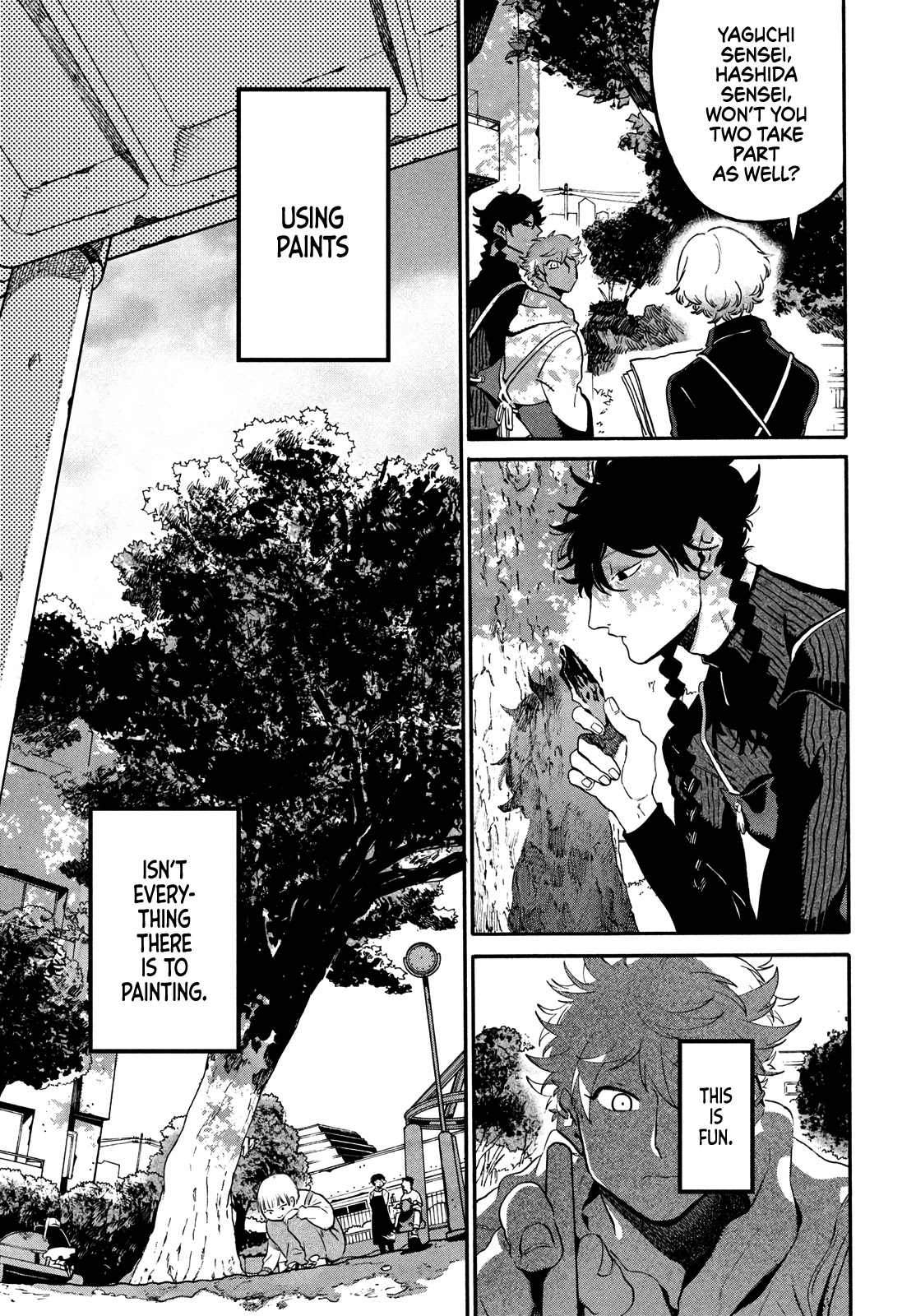 Blue Period. Chapter 44 page 23 - Chapter 44: For Now Can I Re-Examine Myself First?
